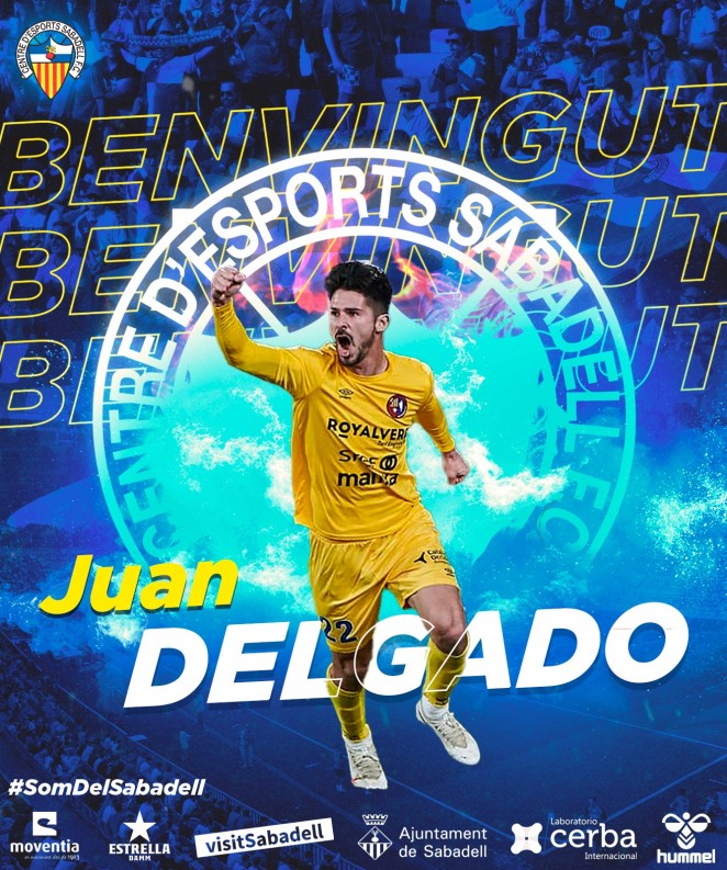 Juan Delgado  Juan-Delgado-polvora-para-el-Centre-dEsports-Sabadell